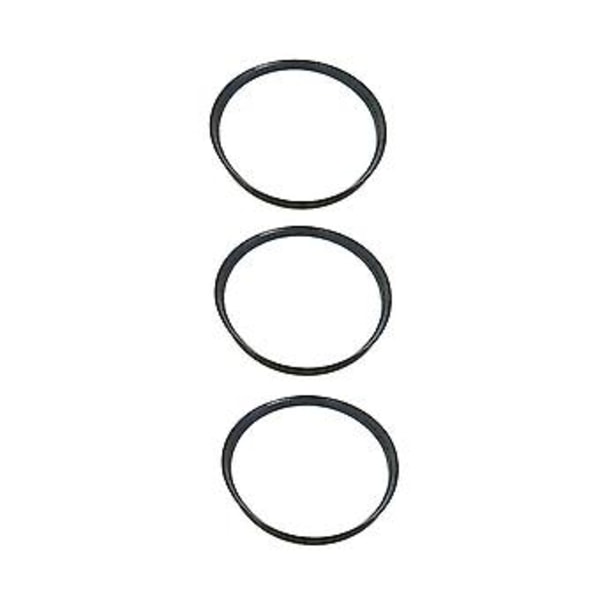 3 stk. Støvtæt Bajonet Tætningsring Gummi Til Ef 24-105 24-70 17-40 16-35 Mm Linsereparation (sort)