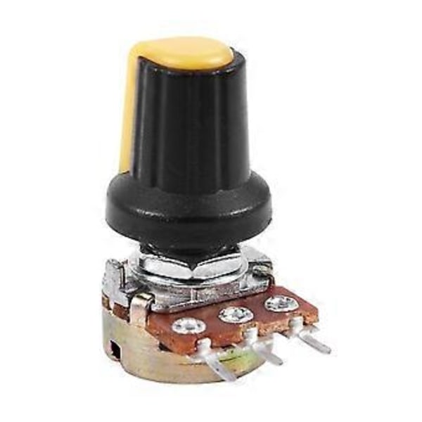 5 stk. 10k Ohm 3 Terminal Lineær Konisk Audio B Type Potentiometer