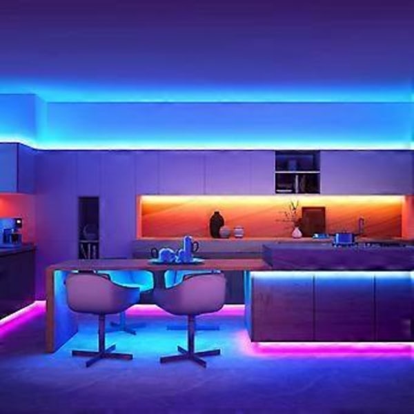LED-lampor för TV PC Spelskärm TV LED Bakgrundsbelysning Fjärrkontroll Färger Ändra LED-ljusremsa USB-driven TV-belysning RGB Flerfärgade Ljusremsor