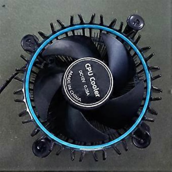 CPU Køler Radiator CPU Køleventilator PWM Kobber Aluminium Køler til LGA 1700 12. Generation