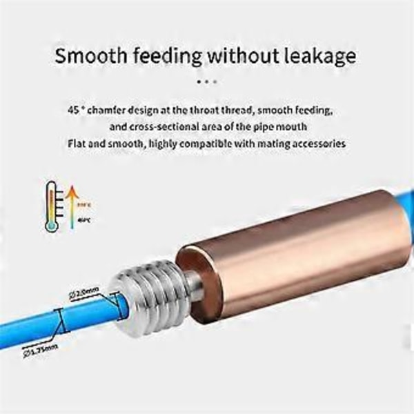 3D Printer Hot End Kit til Neptune 4 Opvarmet Blok Varmelegeme Termistor Ekstruder til NP4 Hotend