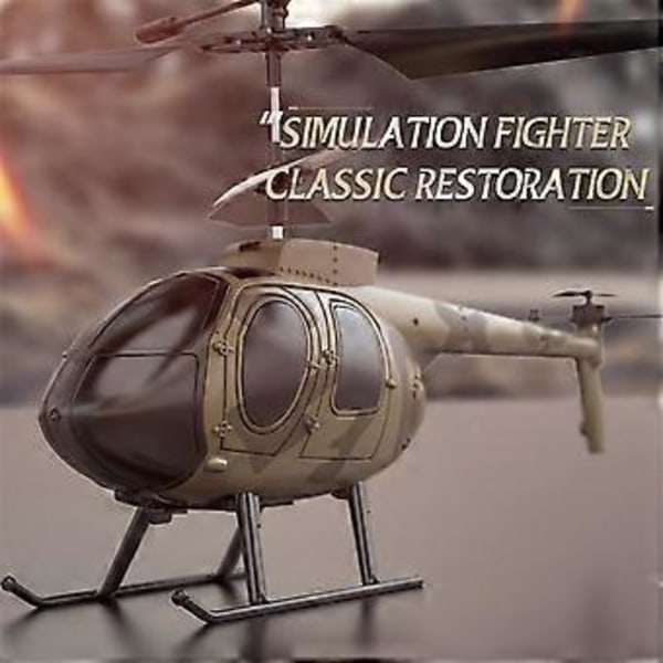 3.5CH RC Helikopter 6-Axis Gyro Stabiliserad Höjd Hållning Fjärrkontroll Flygplan Hobby Leksaker för Nybörjare