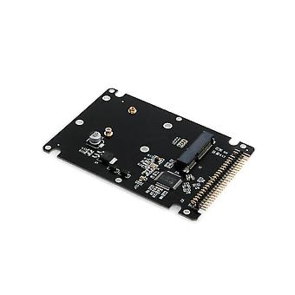 Msata Til 2,5 Tommer 44pin Ide Hdd Ssd Adapter Msata Til Pata Konverter Adapterkort Med Kabinet
