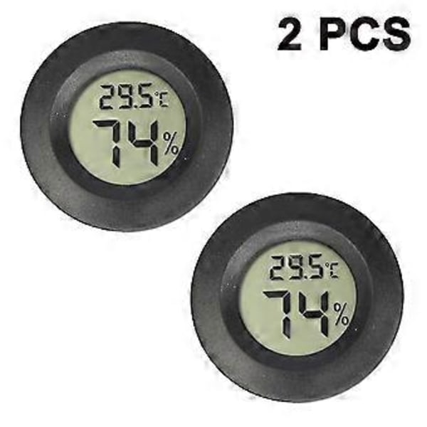 Mini Hygrometer Termometer Digital LCD-skärm, Fuktighetsmätare