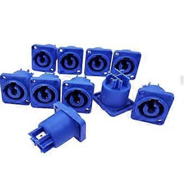 10 KPL NAC3MPA-1 NAC3MPB-1 Virtakaiutin Paneeliliitin 20A Lava LED-valaistus Audio 3-nastainen liitin, sisääntulo