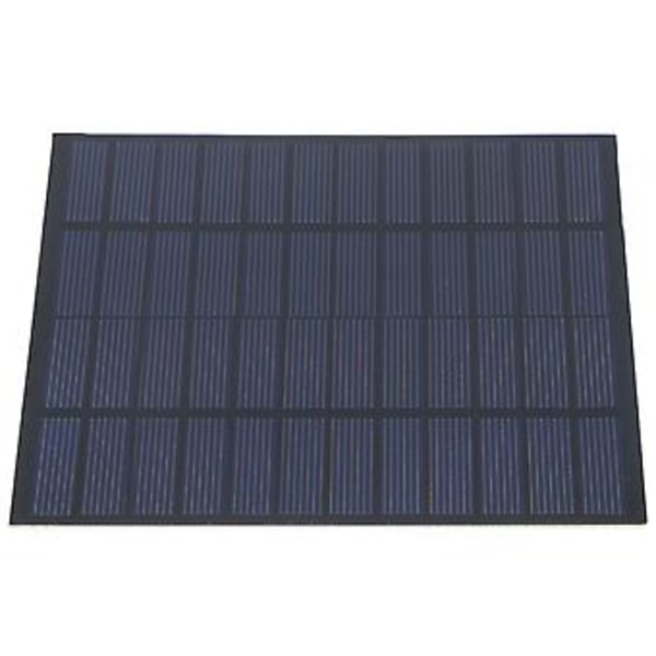 Solpanel, 3W 12V Polykristallin Kisel Solpanelmodul Solpanelsystem Förbättrad Hållbarhet