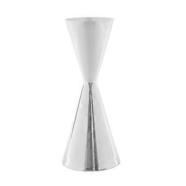 Målekop i rustfrit stål, dobbelt hoved, bar, fest, vin, cocktail shaker jigger 60 ml