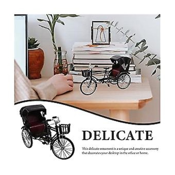 Nukke Retro Pyörä Rauta Rative Ycle Ycle Veistos Ajoneuvo Colle