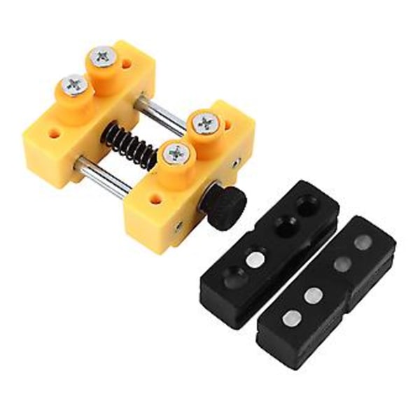 Mini Bord Skrustikke Klemme Drillpresse Jig Mikro Treskjærings Skrustikke for 0‑55mm Diameter Runde Firkantede Uregelmessige Objekter
