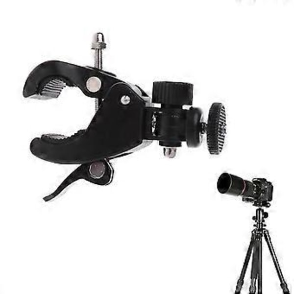 Kamer Super Clamp Stativklämma För Hållning av LCD-skärm/DSLR-kameror/DV-verktyg Ny