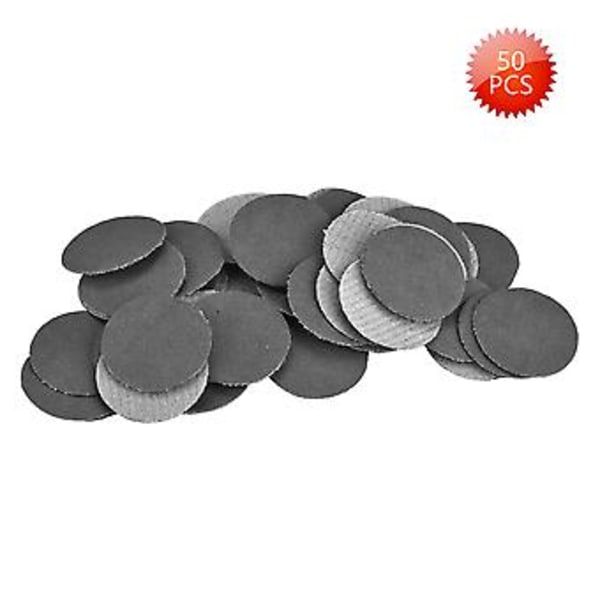 50 st Kardborre Slippapper 25mm, Slip- och Poleringsdynor, Slippapper 1500# - Perfekt för Ytförberedelse & Slutbehandling