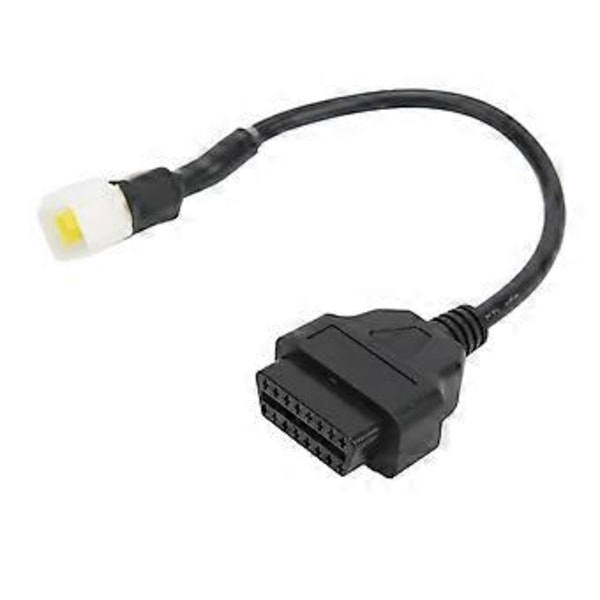 6-pinners diagnostisk kontaktkabel OBD diagnostisk adapter erstatning for Delphi motorsykkel