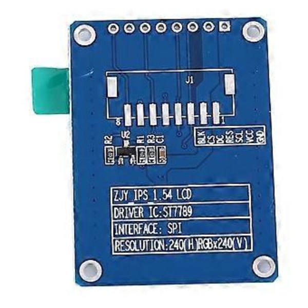 1,54 tuuman 240x240 resoluution IPS HD LCD-monitori 1,54 tuuman SPI ST7789 LCD-monitori