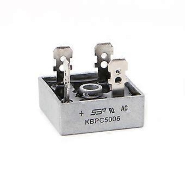 KBPC5006 Effektbro Likretter 50A 600V Metall for Kapsling Diodebro Kontroll Sin