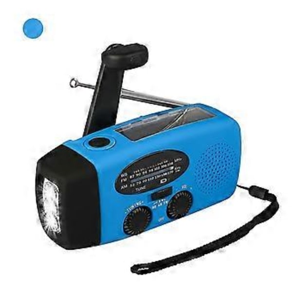 Hätätilanne Aurinko Käsikampi Am/fm Dynamo Sääradio Led Taskulamppu Laturi