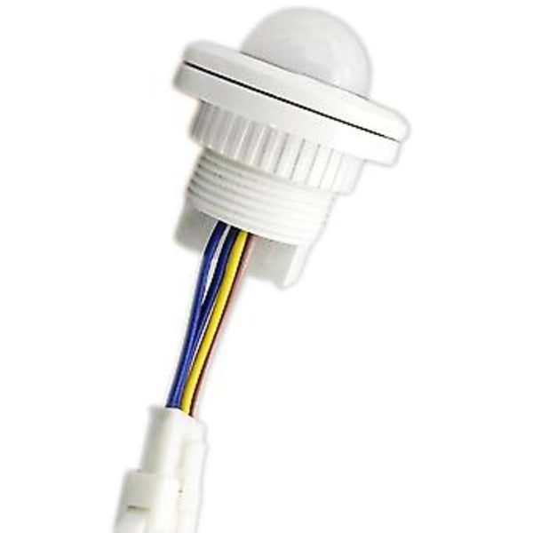 4x Pir Infrarød Bevægelsessensor Detektion 220v Led Lys Heks