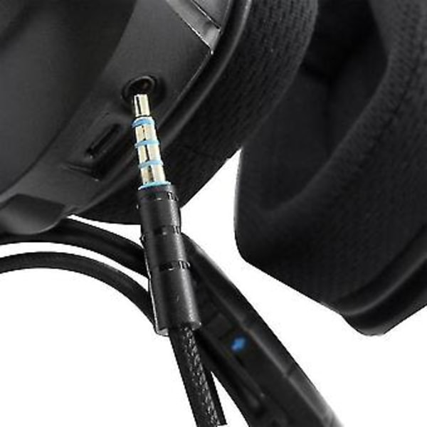 3,5 mm øretelefon lydkabel med inline kontrol