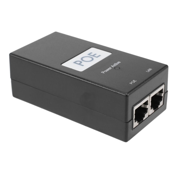24v 0.5a Desktop Poe Power Injector Ethernet Adapter Övervakning Cctv för Ip-kamera power