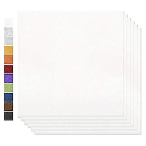 6 stk. Acoic Absorpsjonspanel 30x30x1 cm Lydisolering