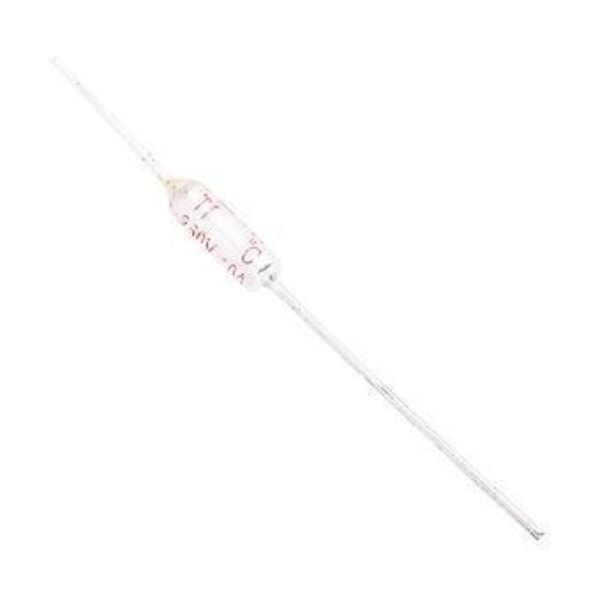 10 stk. metalhus termisk sikring afbryder 250VAC 10A temperatursikring TF 72-25085
