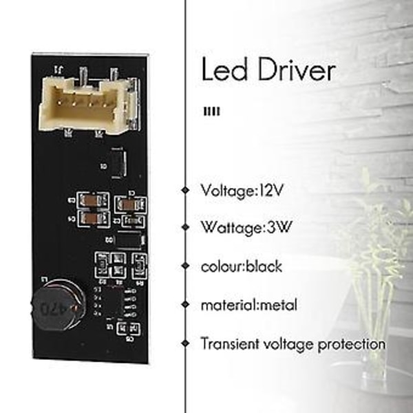 2st LED Ersättningskort S LED Drivrutinskort P För- X3 F