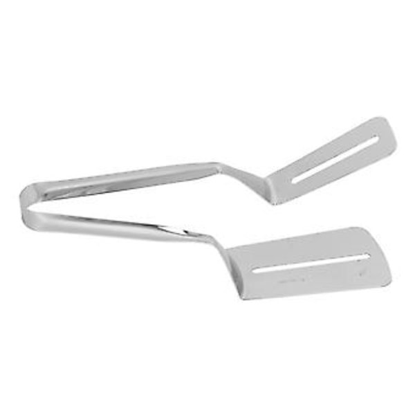 Stegegaffel i rustfrit stål med tang til bøf, fisk, hamburger, pizza, tærter, husholdnings køkkenredskaber