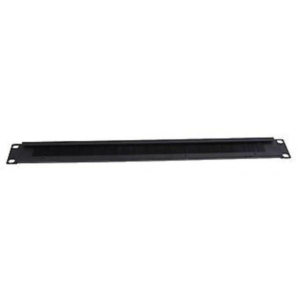 1 stk. 1u 19 tommer Rack Mount Blng Plade Rack Monterings Blank Børstepanel Server Kabinet Cab