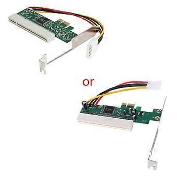 PCI-Express PCI-E til PCI Riser Bus Kort Høj Effektivitet Adapter Konverter