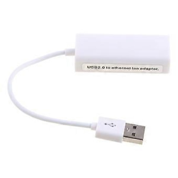 USB 2.0 Type C - Ethernet RJ45 -sovitin Gigabit LAN -verkkosovitin, tukee 300 Mbps MacBookille