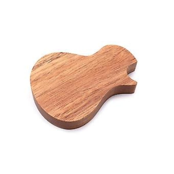 Gitarrplektrumfodral, Lönnfodral Gitarrplektrum H Med 3 Plektrum, För Gitarr