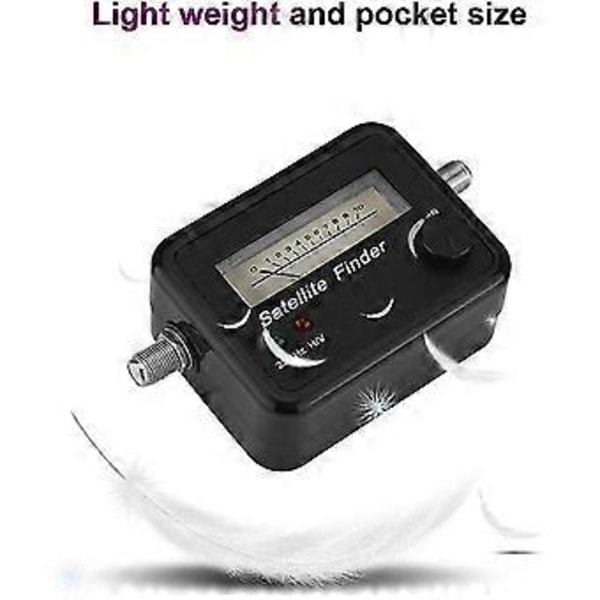 Satellittfinner Satellitt-TV Mottaker Digitalt Signalmeter Profesjonell Lokalisator