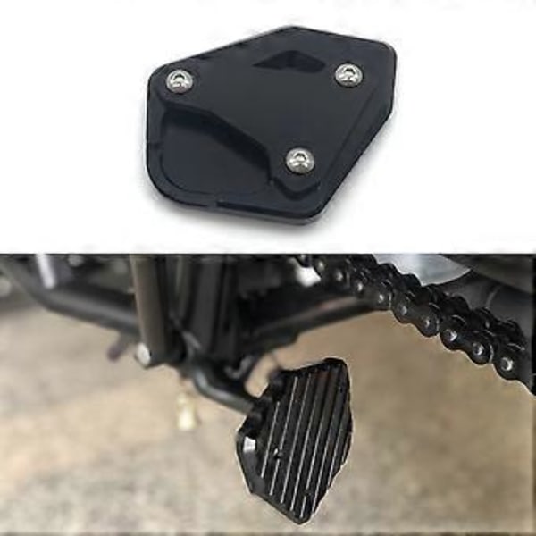 Motorcyklar Sidostöd Förstoringsplatta Stöd Förlängning för CMX1100 CM1100 REBEL1100 2020 2021 2022 Röd