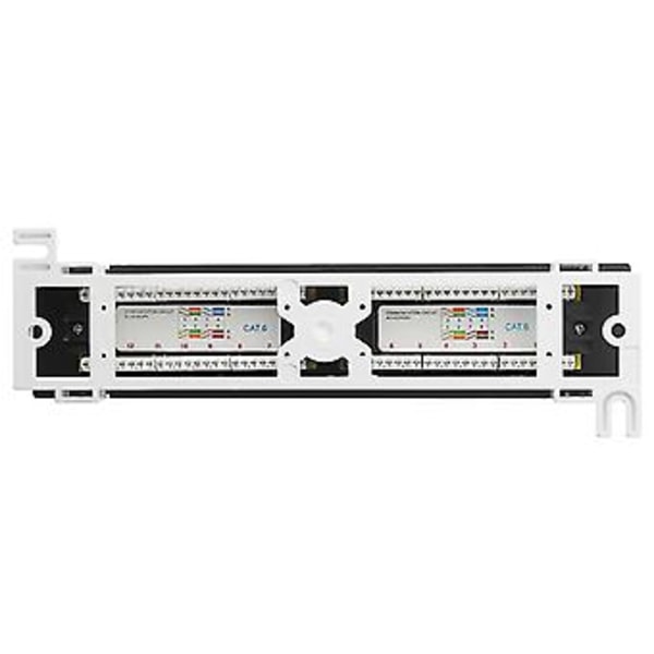 Verktøysett 12 Port Cat6 Patch Panel Rj45 Ing Mount Rack Med Overflatemontering B