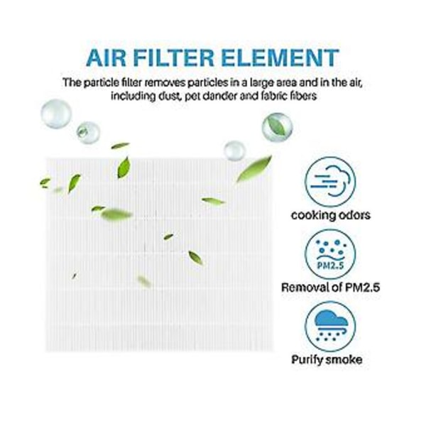 C545 True Hepa Erstatningsfilter S Til C545 Luftrenser, Erstatter S Filter 1712-0096-00, Hepa Fil
