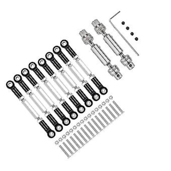 Metalliset Linkkitangot Vetotangot Linkit Vetoakseli C14 C24 C34 B14 B24 Mn D90 Mn99s Rc Auto Päivitysosat Tarvikkeet, 1