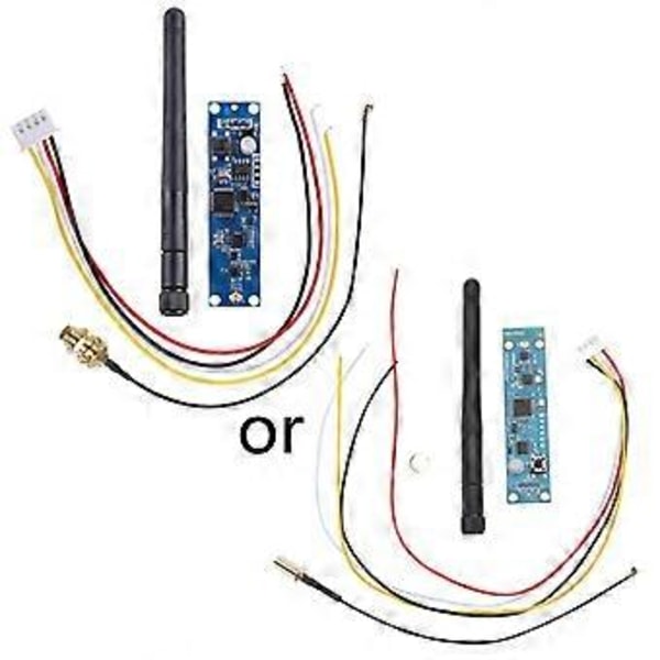 Trådlös DMX512 2.4G PCB Modulkort LED Scenljusstyrning 2 I 1 Sändare Mottagare med Antenn DIY Kit