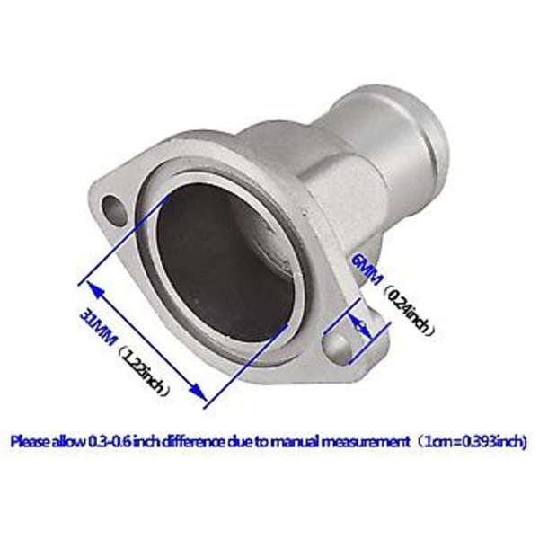 Radiator Slangeforbinder Flan 026 121 145e Til Golf A6 J Etta B3 B4 Lupo Caddy