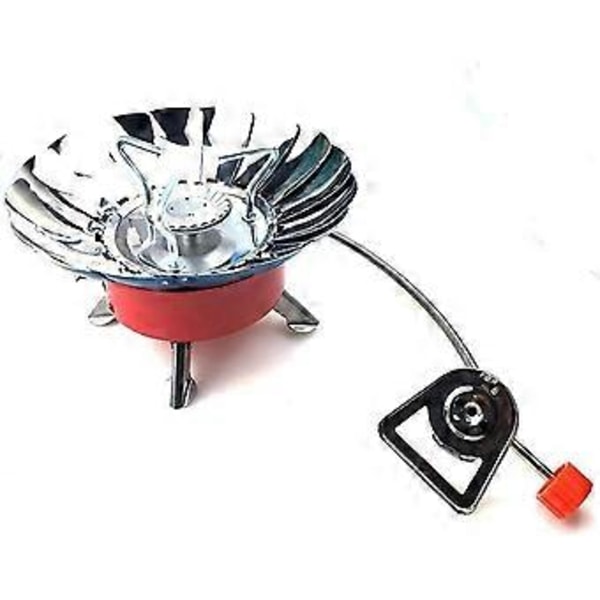 Camping Stove Bærbar Ryggsekk Komfyr, Vindtett Gasskomfyr Brenner Med Piezo-tenning Og Justerbar Ventil, Lettvekt For Utendørs Vandring C (d-4-)