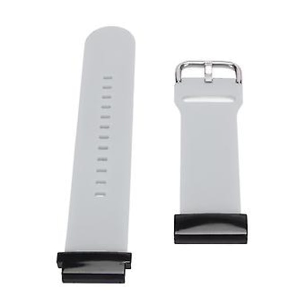 26mm Silikon Klockarmband Flexibelt Justerbart Ersättningsarmband för Fenix 7X 6X 5X Grå