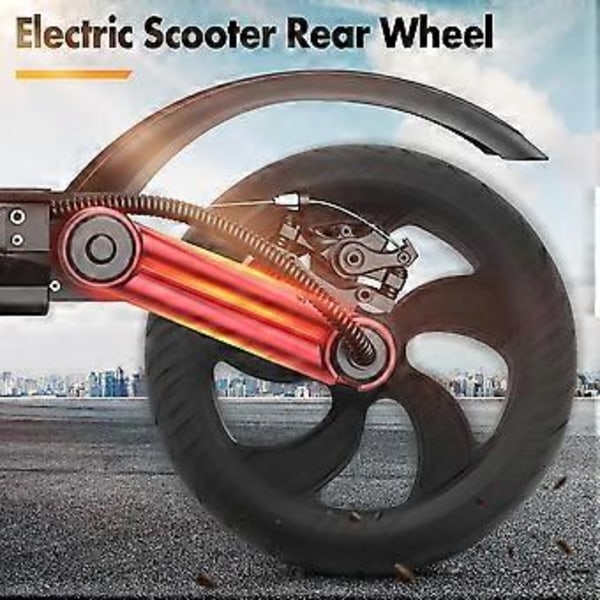 Ersättningshjul bak för S1 S2 S3 elscooter, bakre nav och däck, reservdelstillbehör