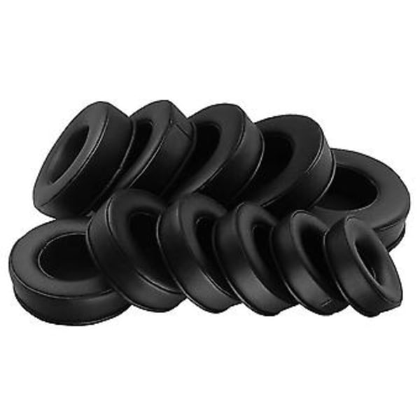 Mjuka PU Öronkuddar Skum Öronkuddar Cushs För För För Ath För Phs 70mm