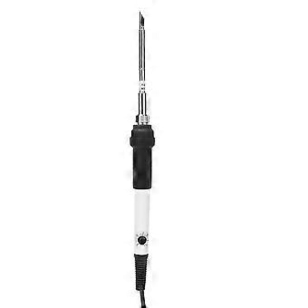 Elektrisk lödkolv justerbar temperatur snabb uppvärmning DIY-kit 200-400 DC12-24V Vit