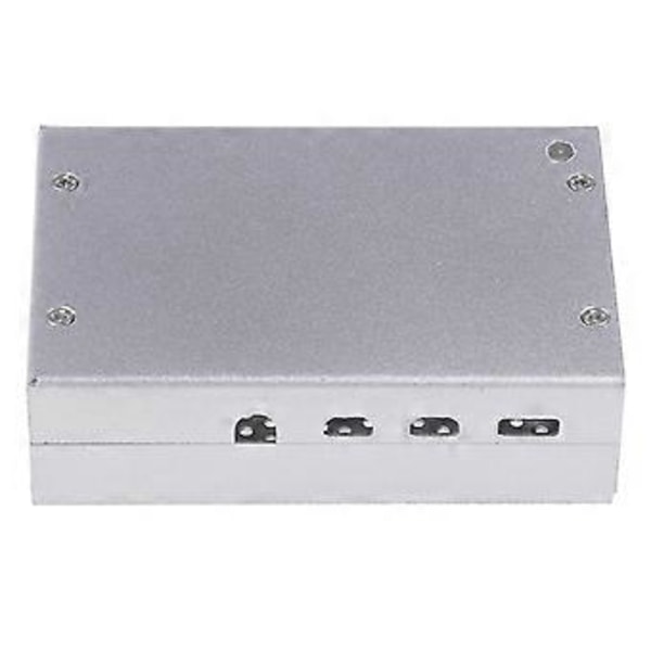 Aluminium Silver Svart Skyddande Fodral / Låda / Kapsling för Raspberry Pi 4B