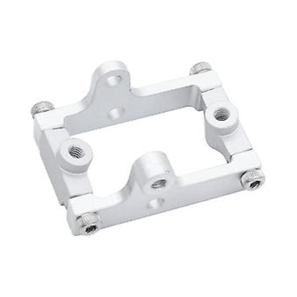 Metall Servo Fäste För -4m 1/18 Rc Crawler Bil Trx4m Uppgraderingstillbehör, silver