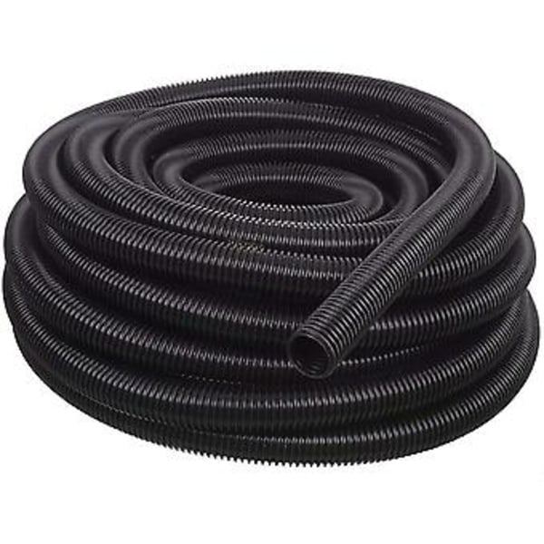 5M Multifunktionell Flexibel Korrugerad Slang (Innerdiameter 32 ytterdiameter 38mm slang (svart) ) Olika Längder