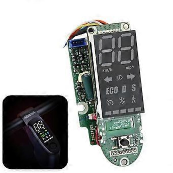 Dashboard for F2 / F2plus Elektrisk Sparkesykkel KickScooter Bluetooth Board LED Display Skjerm Instrument