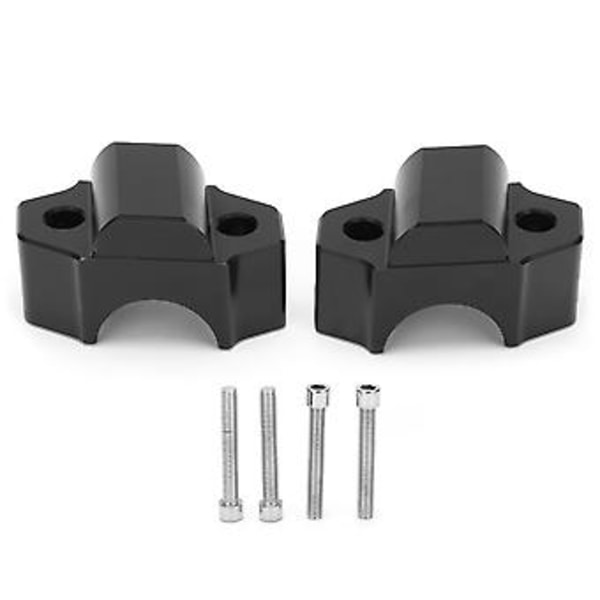 Styreadapter, Styreforhøyer Feste Aluminium Fat Bar Riser Styreforhøyer Pålitelig og Holdbar