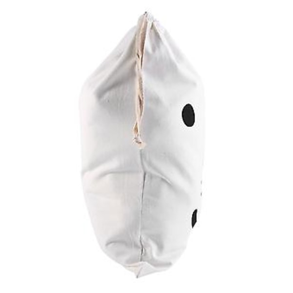 Baby Barn Leker Hjem Canvas Oppbevaringspose Vaskekurv Stor Søt Holdbar Snøringsposer Ny #1