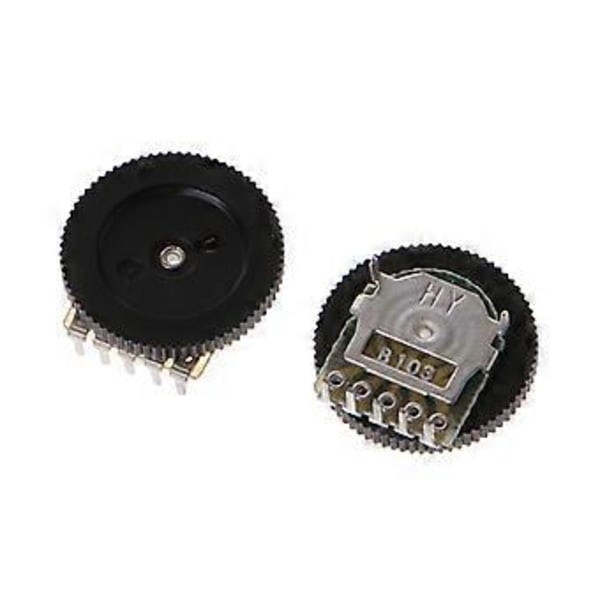 10 st B103 16x2mm 10K Ohm Dubbel Ratt Taper Volym Hjul Duplex Potentiometer