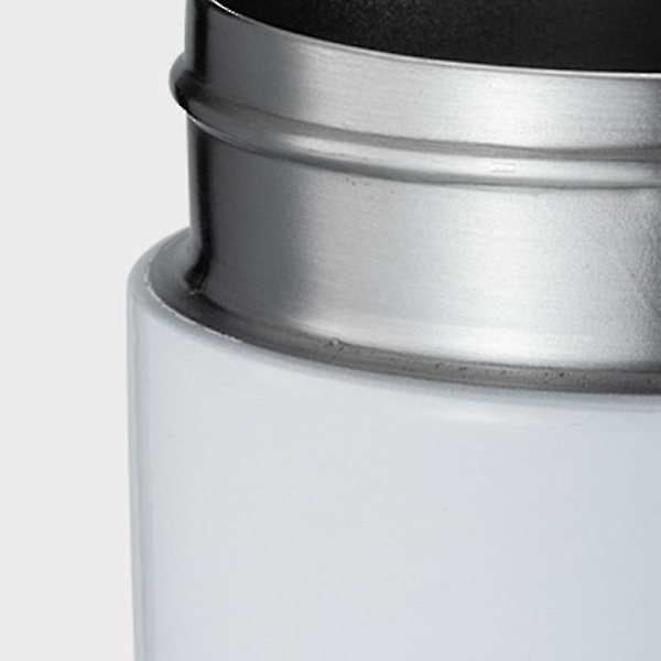 Allt-i-ett bärbar manuell kaffebönsmalare (silver)